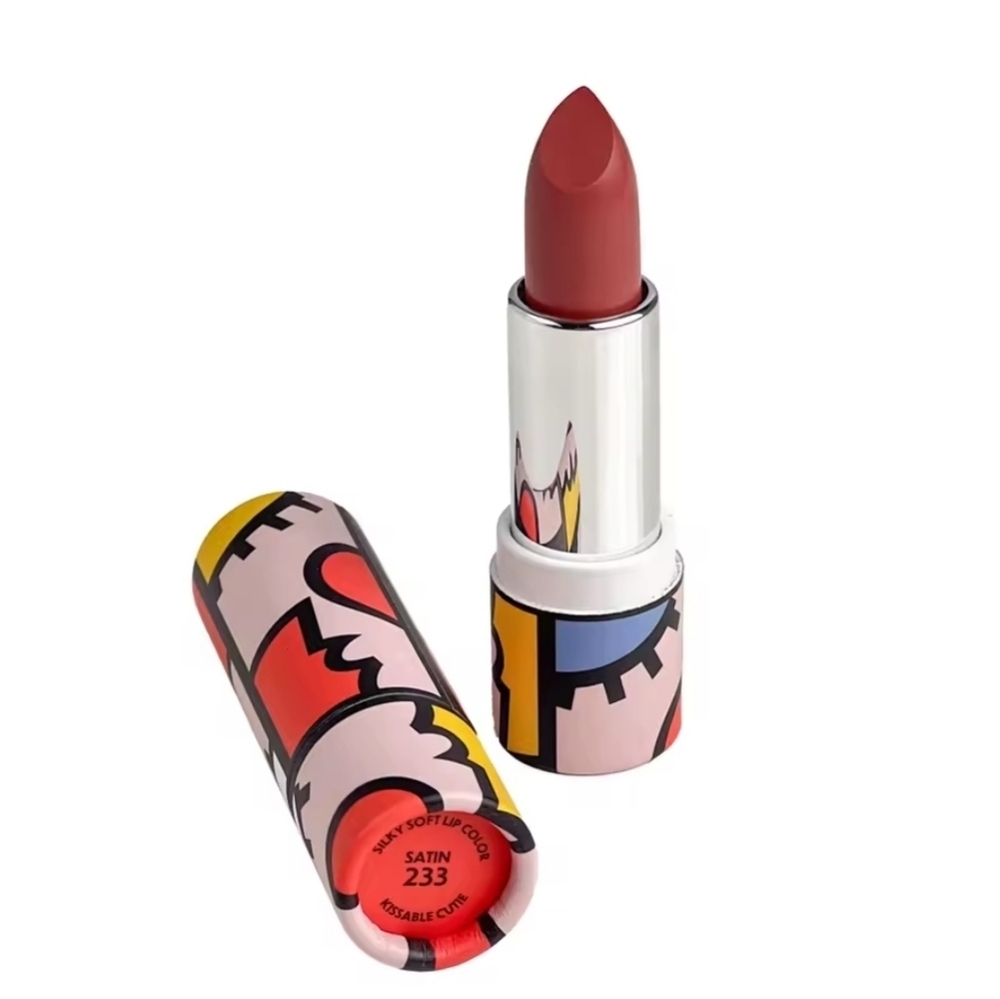 NIB Gillian Cosmetics Silky Soft Lip Color-Satin 233 Kissable Cutie